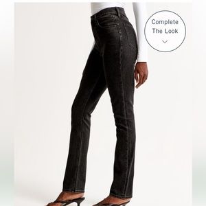 Ultra High Rise 90s Slim Straight Jean 28 Curve Love